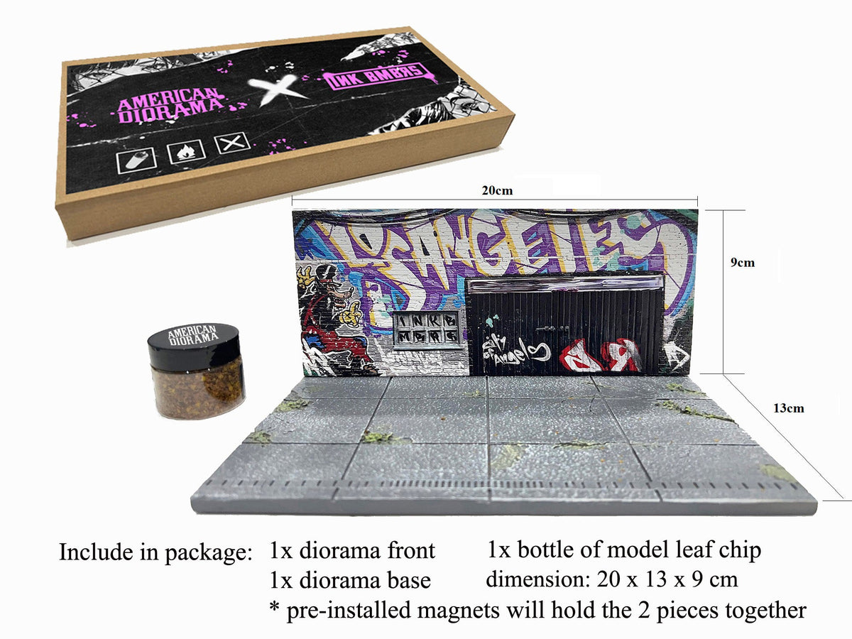 American Diorama 1:64 Street Art Diorama - LA Graffiti AD-2424