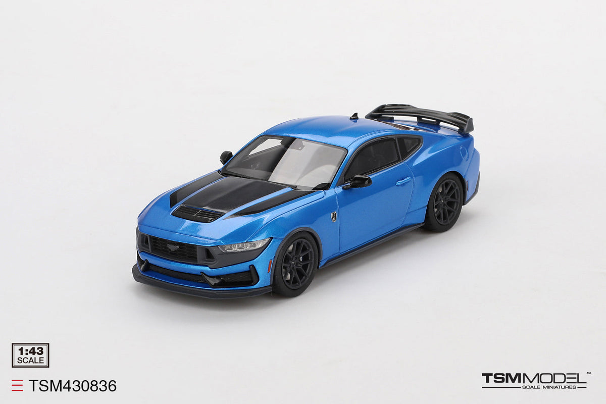 TSM 1:43 Ford Mustang Dark Horse 2024 Grabber Blue TSM430836