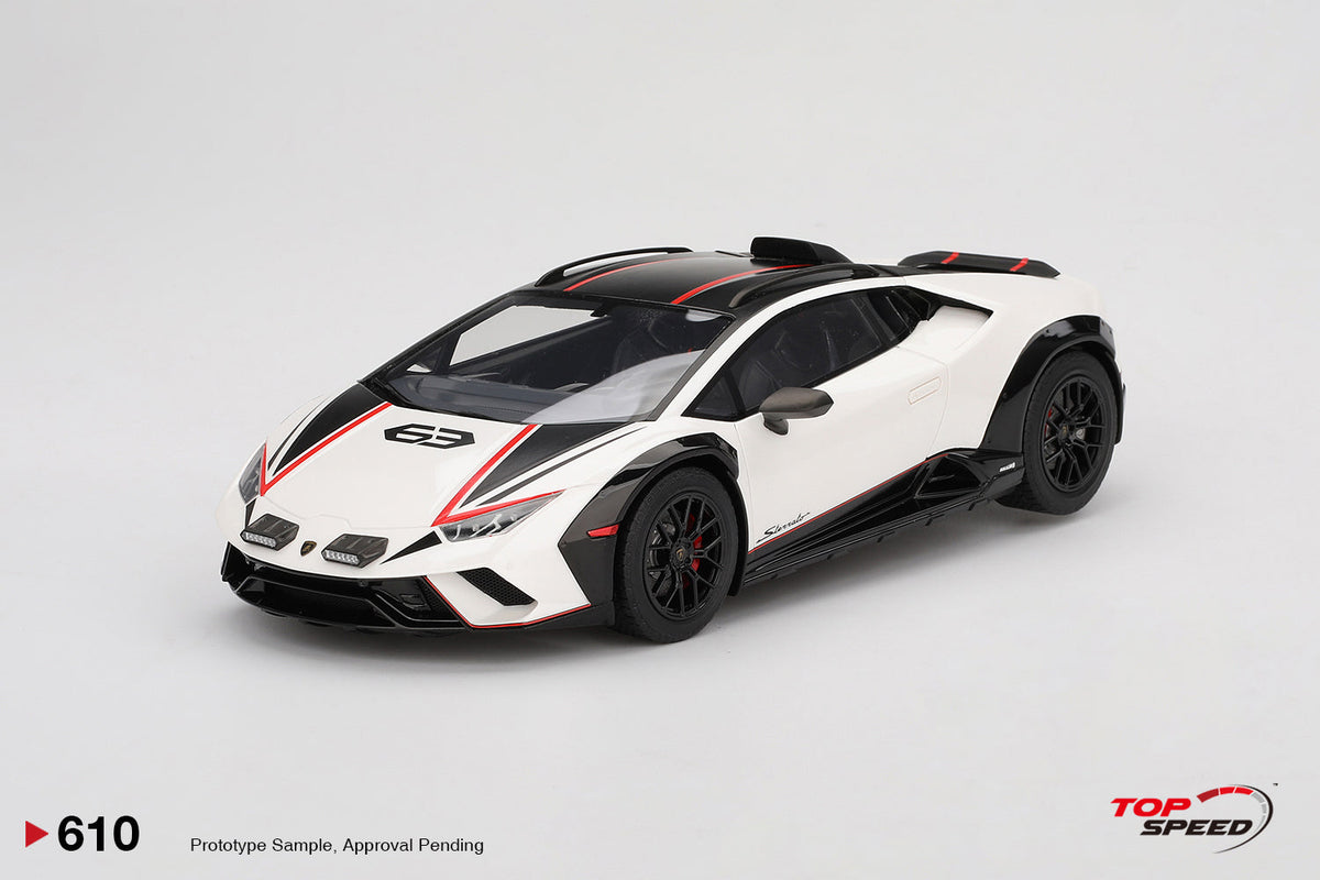 Topspeed 1:18 Lamborghini Huracán Sterrato Bianco Asopo TS0610