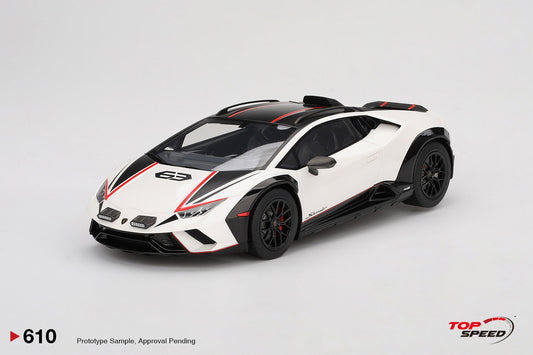 Topspeed 1:18 Lamborghini Huracán Sterrato Bianco Asopo TS0610