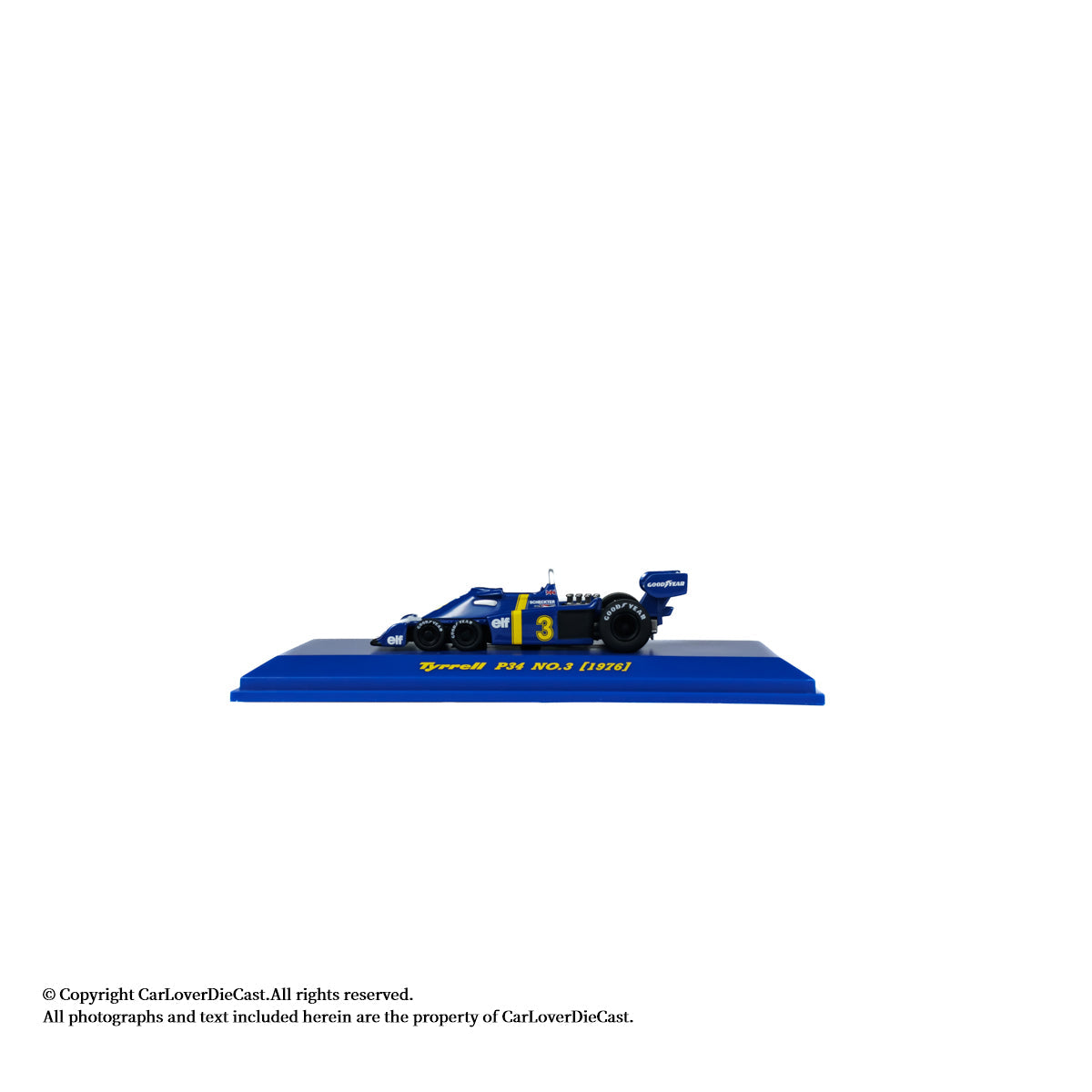 Kyosho 1:64 Tyrrell P34 1976 NO.3 / NO.4 Chinese Version K07038B1-CL / K07038B2-CL