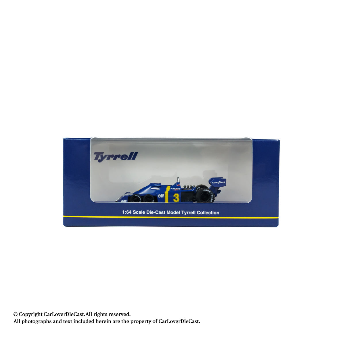 Kyosho 1:64 Tyrrell P34 1976 NO.3 / NO.4 Chinese Version K07038B1-CL / K07038B2-CL