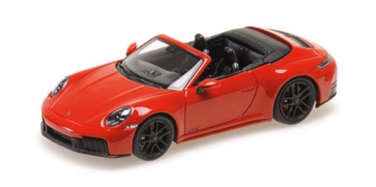 MINICHAMPS 1:43 PORSCHE 911 (992.2) CARRERA GTS CABRIOLET 2024 (3 Colours)