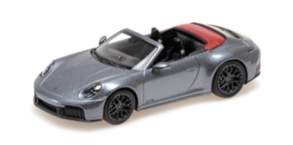 MINICHAMPS 1:43 PORSCHE 911 (992.2) CARRERA GTS CABRIOLET 2024 (3 Colours)
