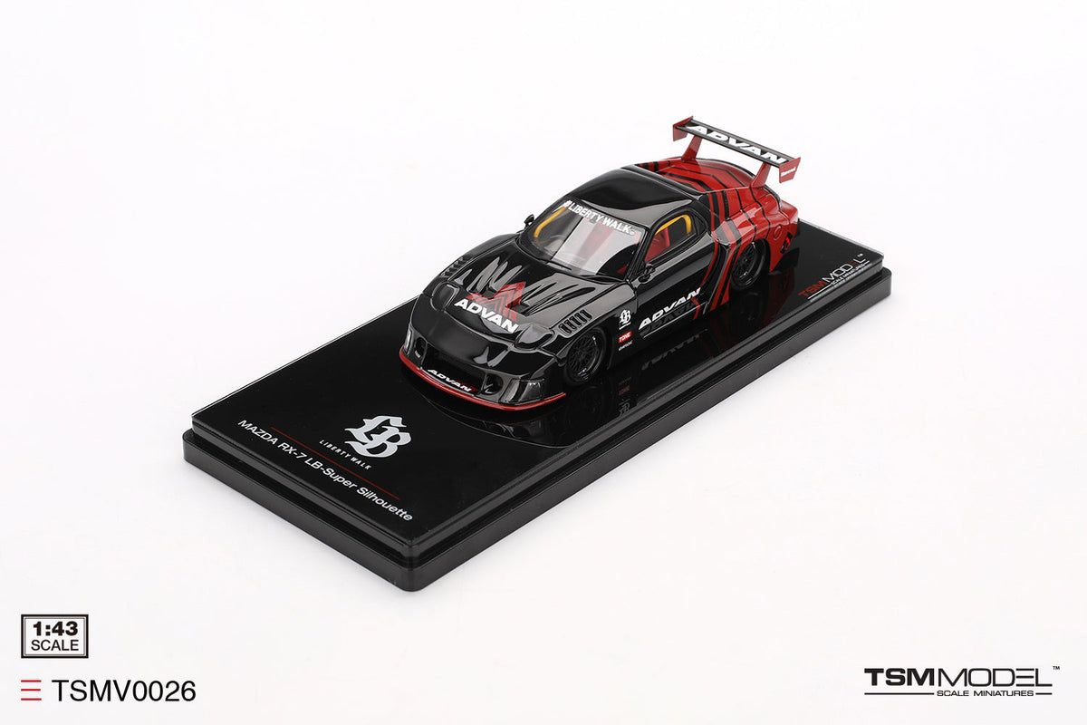 TSM 1:43 MAZDA RX-7 LB-Super Silhouette Advan TSMV0026