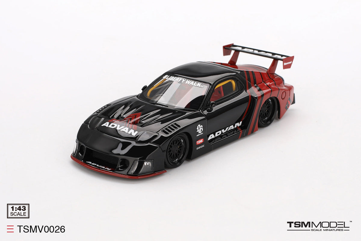 TSM 1:43 MAZDA RX-7 LB-Super Silhouette Advan TSMV0026