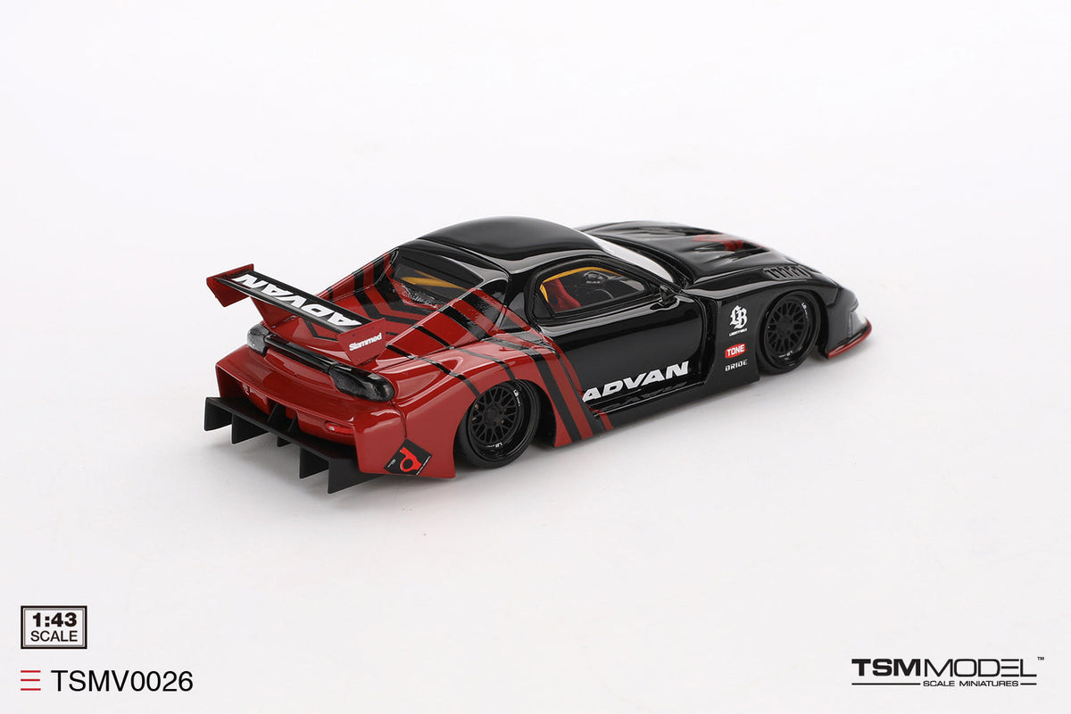 TSM 1:43 MAZDA RX-7 LB-Super Silhouette Advan TSMV0026