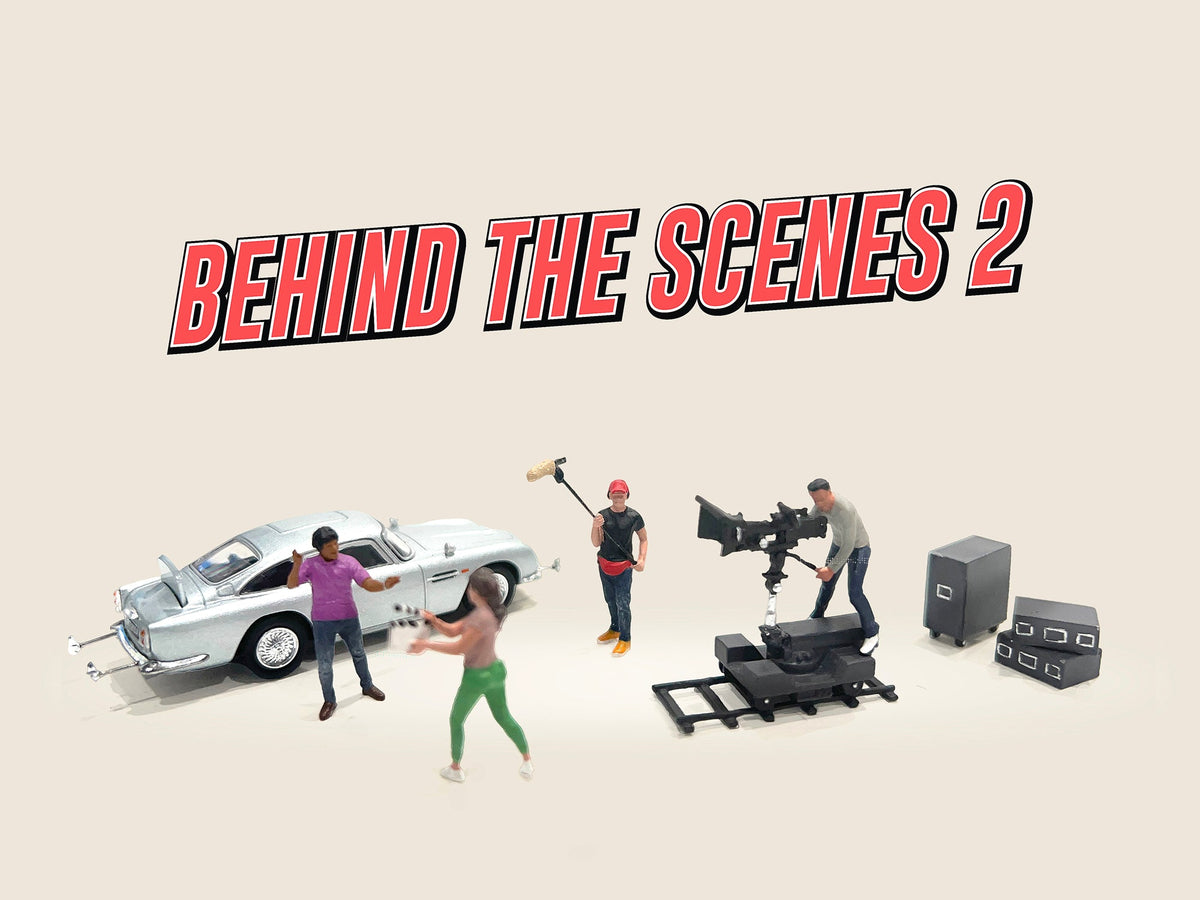 American Diorama 1:64 Figure set - Behind the Scenes 2 AD-2428