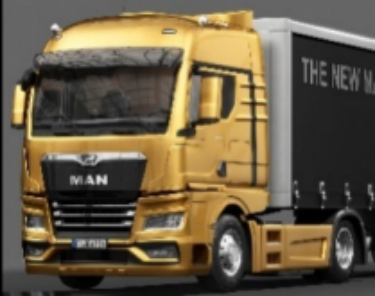 [Preorder] Solido 1:24 MAN TGX GOLD S2400601