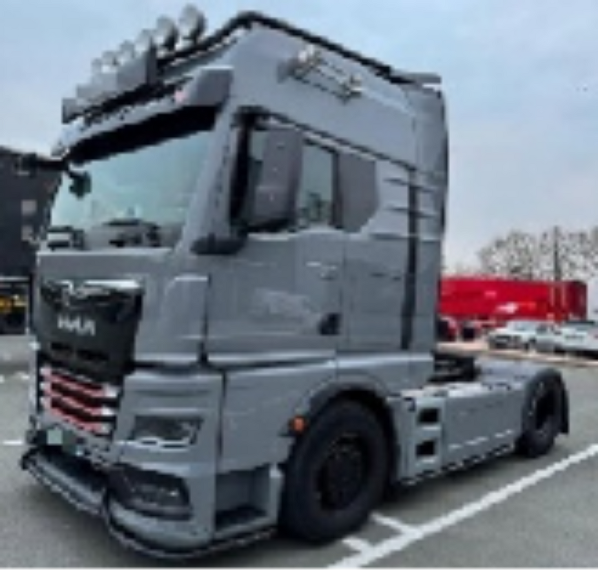 [Preorder] Solido 1:24 MAN TGX INDIVIDUAL LION S GREY S2400602