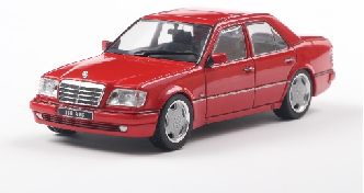 Solido 1:43 MERCEDES-BENZ W124 E60 AMG SIGNAL RED 1994 S4313204