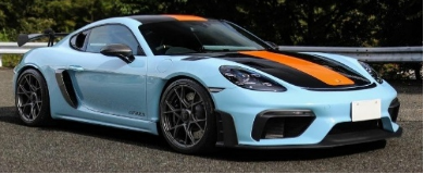 [Preorder] Solido 1:43 PORSCHE 718 CAYMAN GT4 RS GULF BLUE 2024 S4318802