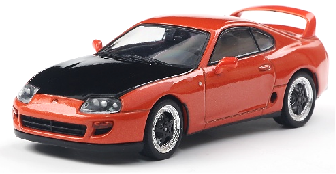 Solido 1:43 TOYOTA SUPRA MK.4 ORANGE CUSTOM 2001 S4314006