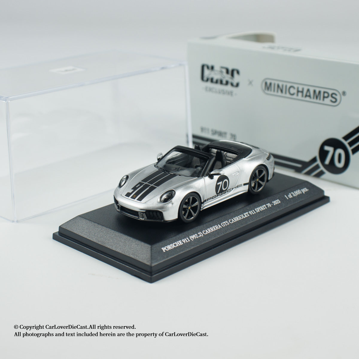 MINICHAMPS 1:64 PORSCHE 911(992.2) CARRERA GTS CABRIOLET CLDC 643064140