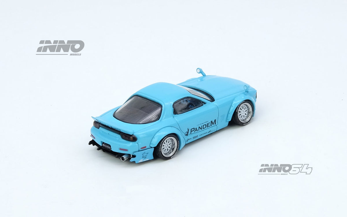 Inno64 1:64 PANDEM ROCKET BUNNY RX7 (FD3S) Tiffany Blue IN64-RX7FDP-TIFBLU
