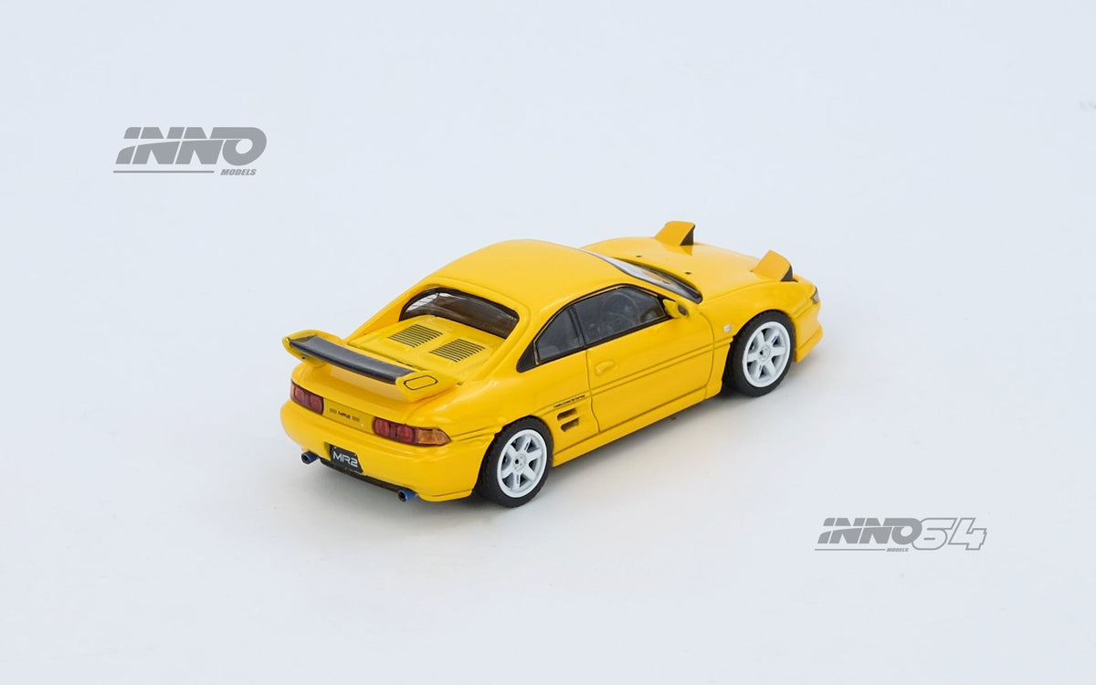Inno64 1:64 Toyota MR2 (SW20) Yellow IN64-MR2-YL