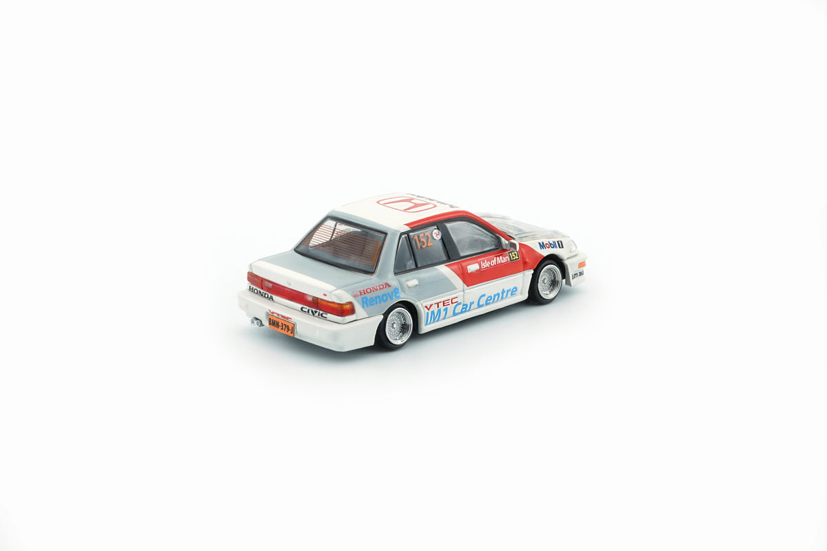 BM Creations 1:64 Honda Civic EF2 1991 - White - Mobil (RHD) 64B0452