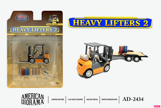 American Diorama 1:64 Figure set - Heavy Lifters 2 AD-2434