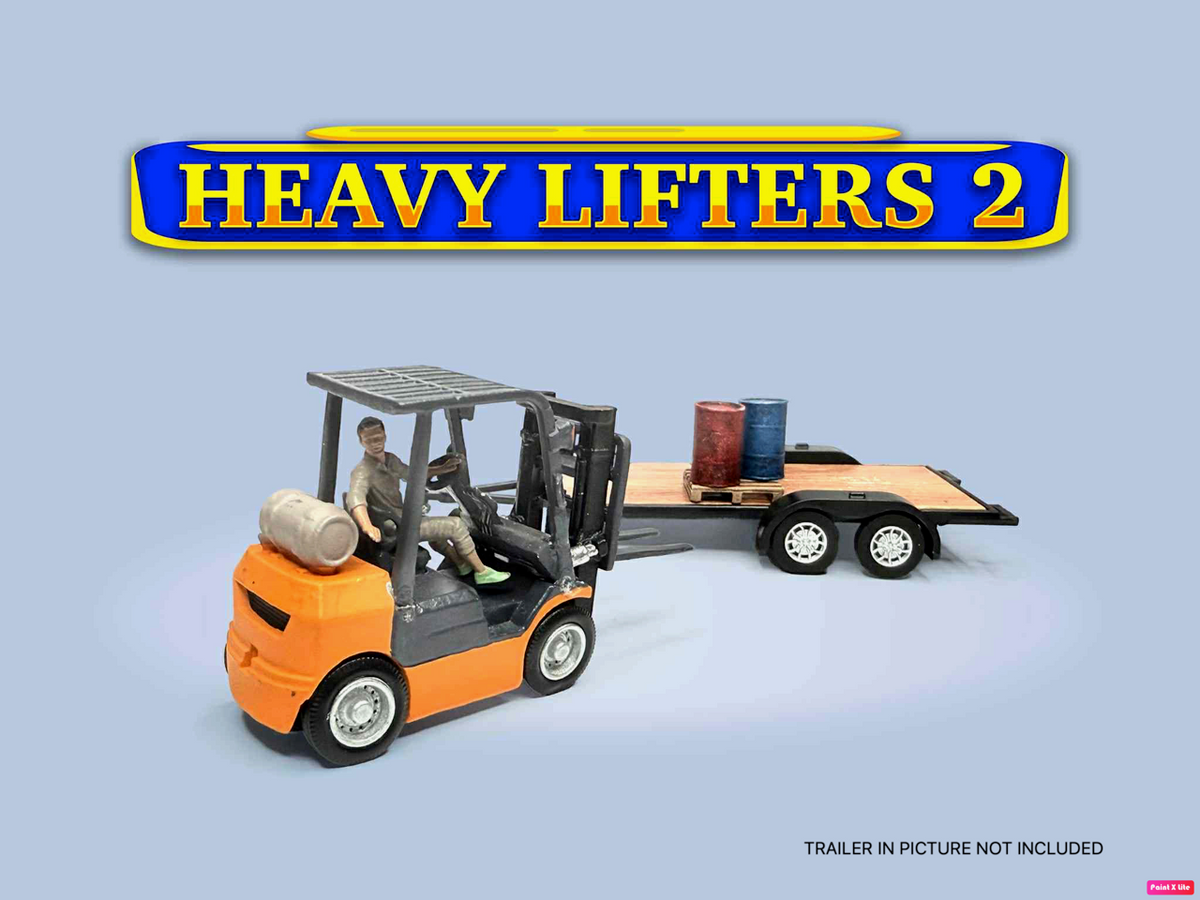 American Diorama 1:64 Figure set - Heavy Lifters 2 AD-2434