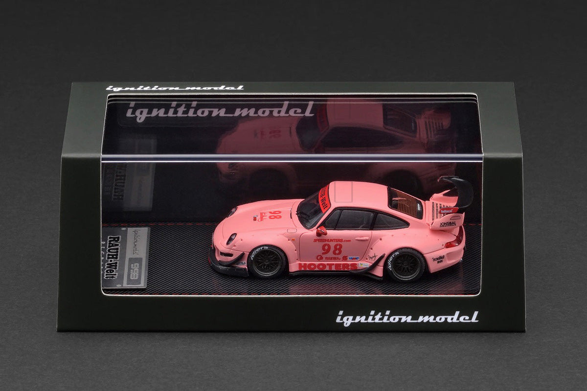 [Preorder] Ignition Model 1:64 Porsche RWB 993 Matte Pink IG3992