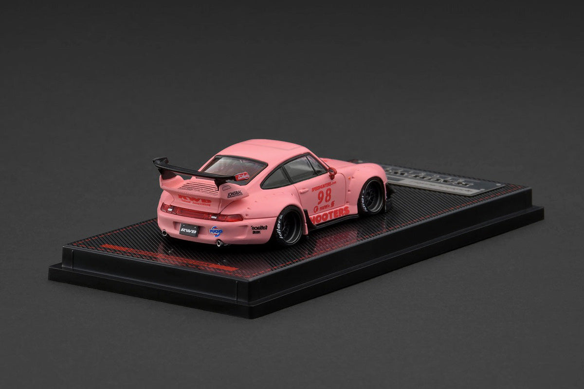 [Preorder] Ignition Model 1:64 Porsche RWB 993 Matte Pink IG3992