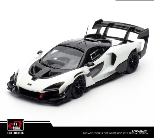 LCD 1:64 McLaren Senna GTR White LCD64024-WH