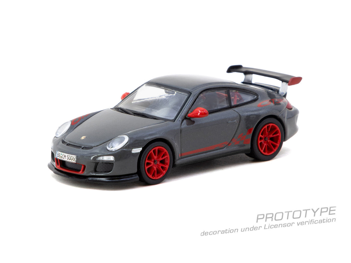 [Preorder] Tarmac Works 1:64 Porsche 911 GT3 RS (997.2) – Grey – IXO models T64G-091-GY-B