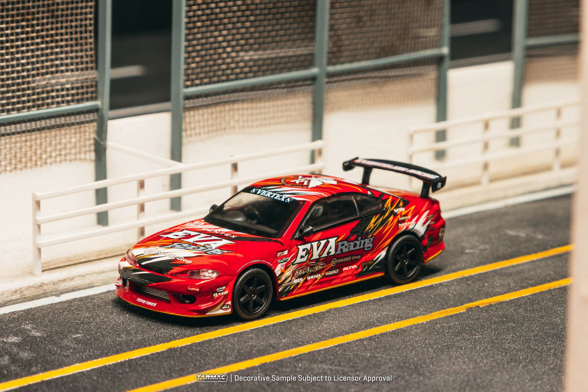 [Preorder] Tarmac Works 1:64 EVA RT Production Model-02 Nissan S15 – Vertex T64G-023-EVA02-B