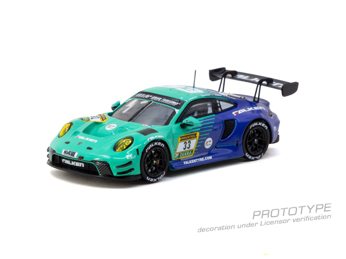 [Preorder] Tarmac Works 1:64 Porsche 911 GT3 R Nürburgring 24h 2024 Julien Andlauer / Klaus Bachler / Sven Müller / Alessio Picariello- Hobby64 T64-084-24NUR33