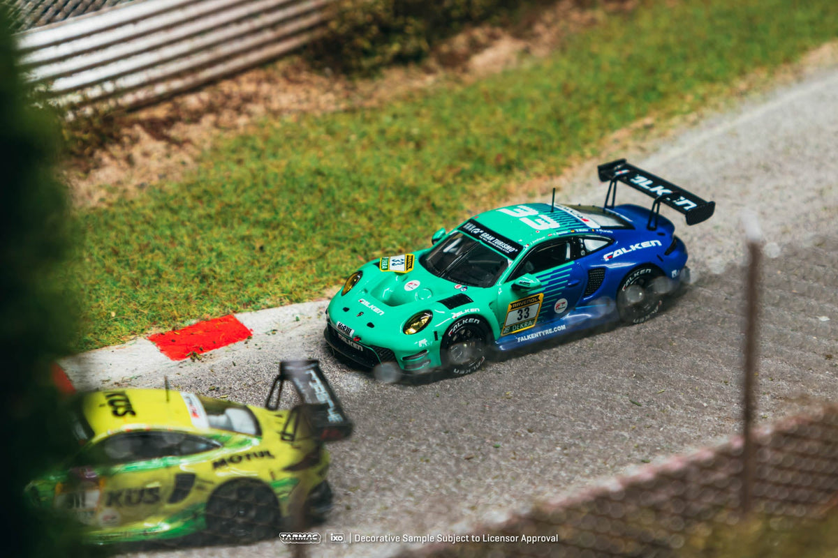 [Preorder] Tarmac Works 1:64 Porsche 911 GT3 R Nürburgring 24h 2024 Julien Andlauer / Klaus Bachler / Sven Müller / Alessio Picariello- Hobby64 T64-084-24NUR33