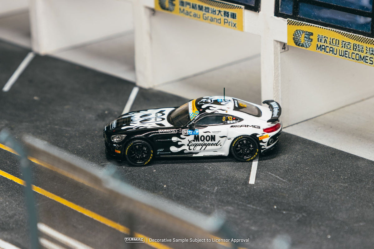 [Preorder] Tarmac Works 1:64 Mercedes-AMG GT4 Greater Bay Area GT Cup (GT 4) Macau 2025 FOK Wai Ming- Hobby64 T64-006-25MGP12