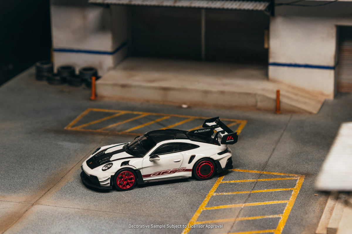 [Preorder] Tarmac Works 1:64 Porsche GT3RS (992.2) MR White Red T64MC-023-WR