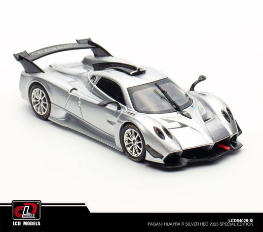 LCD 1:64 Pagani Huayra R Sliver TMCS 2025 LCD64028-Sl