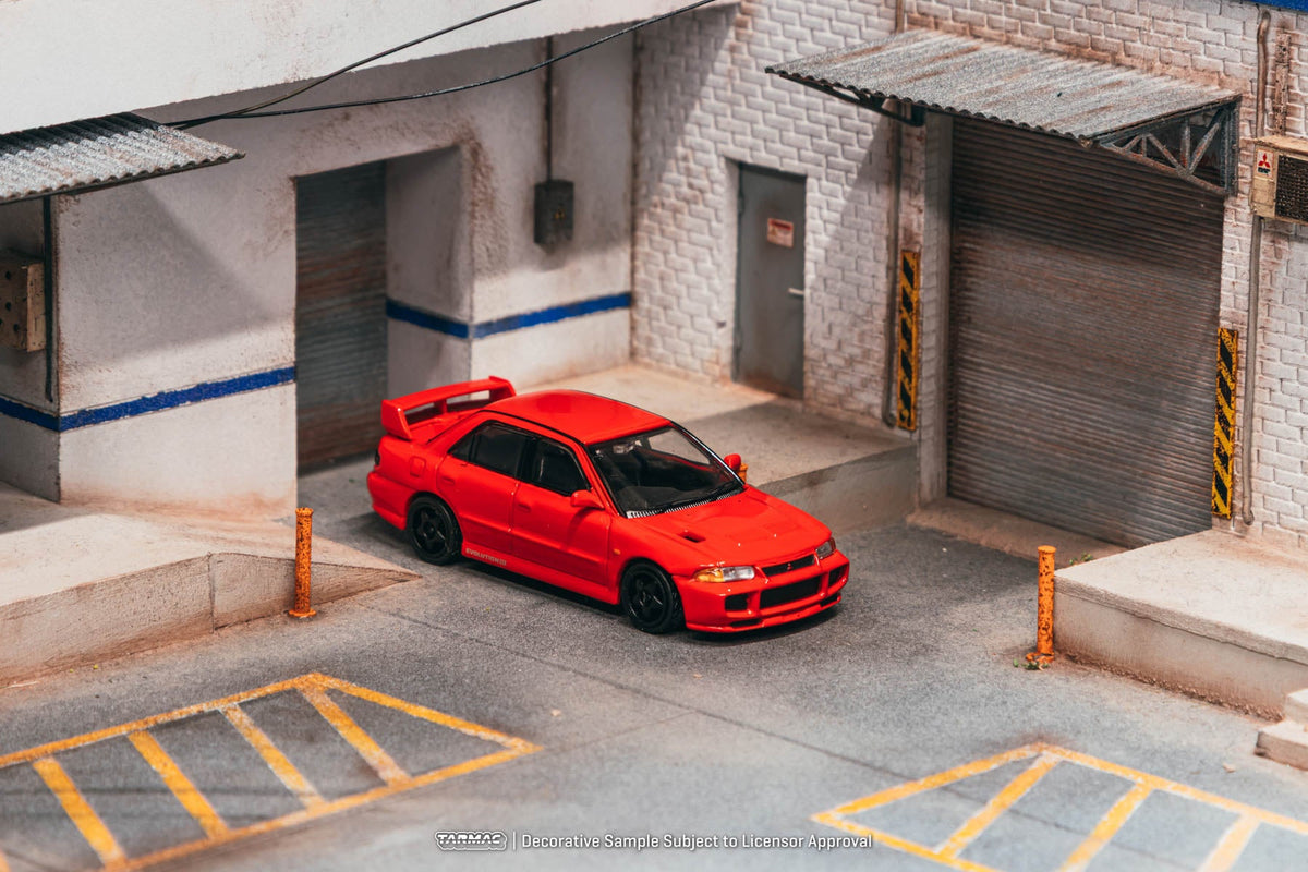 [Preorder] Tarmac Works 1:64 Mitsubishi Lancer GSR Evolution III – Red T64G-050-RE-B