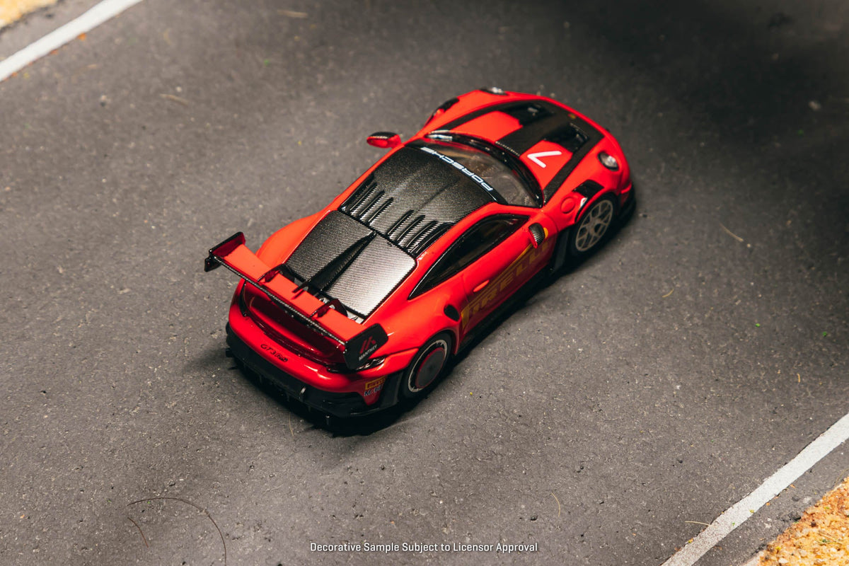 [Preorder] Tarmac Works 1:64 Porsche GT3RS (992.1) MR – Red T64MC-023-RE