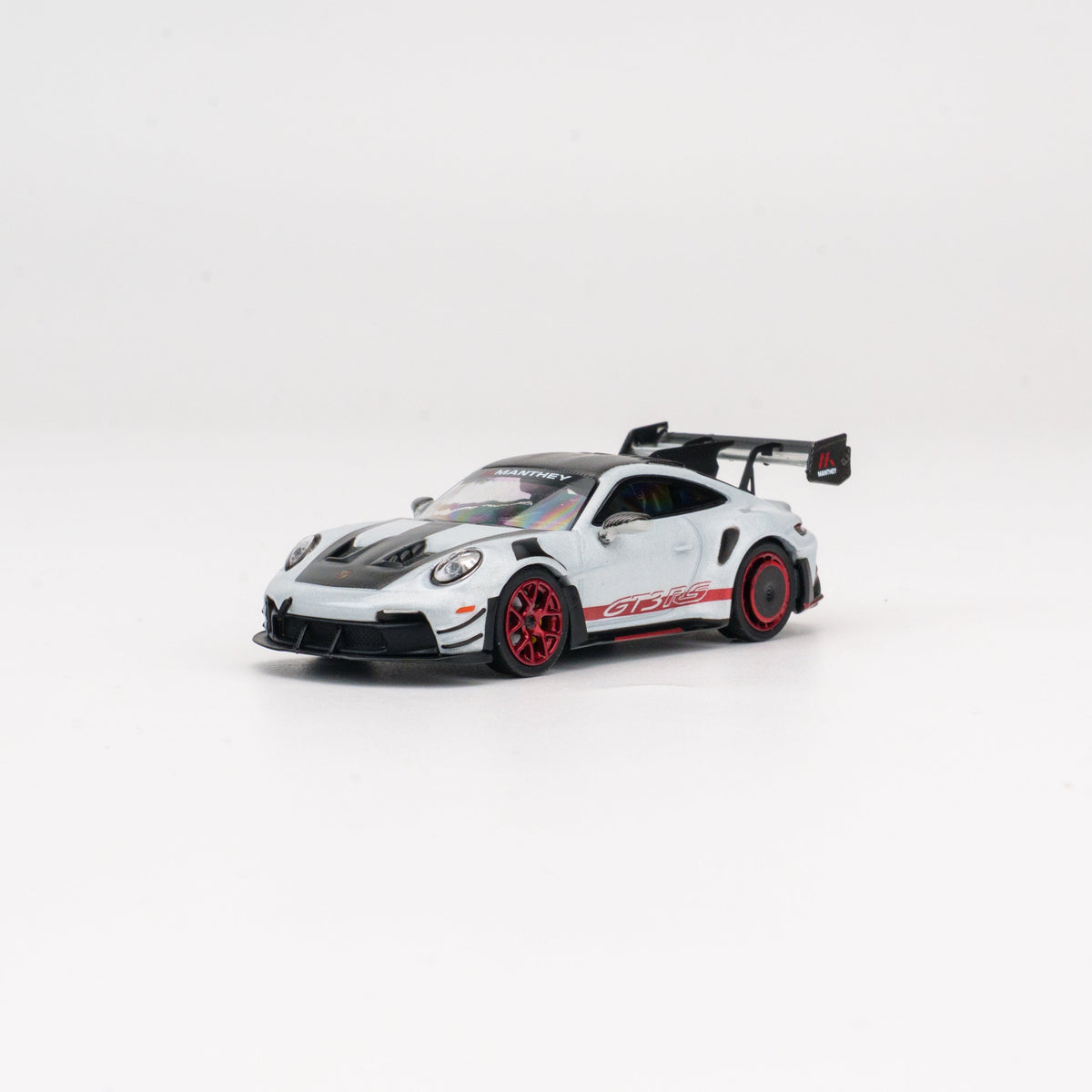 [Preorder] MINICHAMPS 1:64 PORSCHE 911(992.2) GT3RS MR 2026 Ice Grey Metallic w Red Decor 643065613