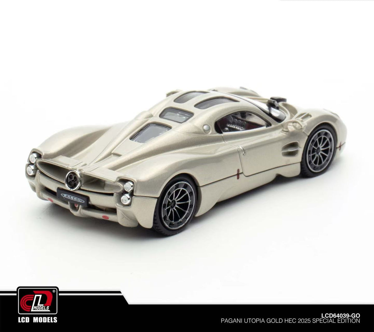 LCD 1:64 Pagani Utopia Gold TMCS 2025 LCD64039-GO