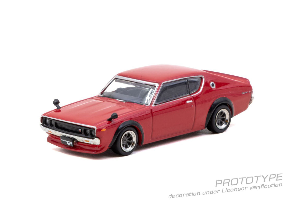 [Preorder] Tarmac Works 1:64 Nissan Skyline 2000GT-R (KPGC110) Red Global 64 T64G-087-RE-B