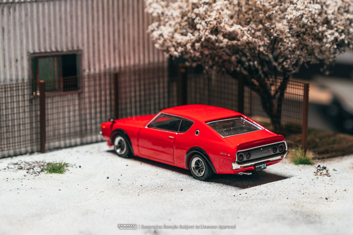 [Preorder] Tarmac Works 1:64 Nissan Skyline 2000GT-R (KPGC110) Red Global 64 T64G-087-RE-B