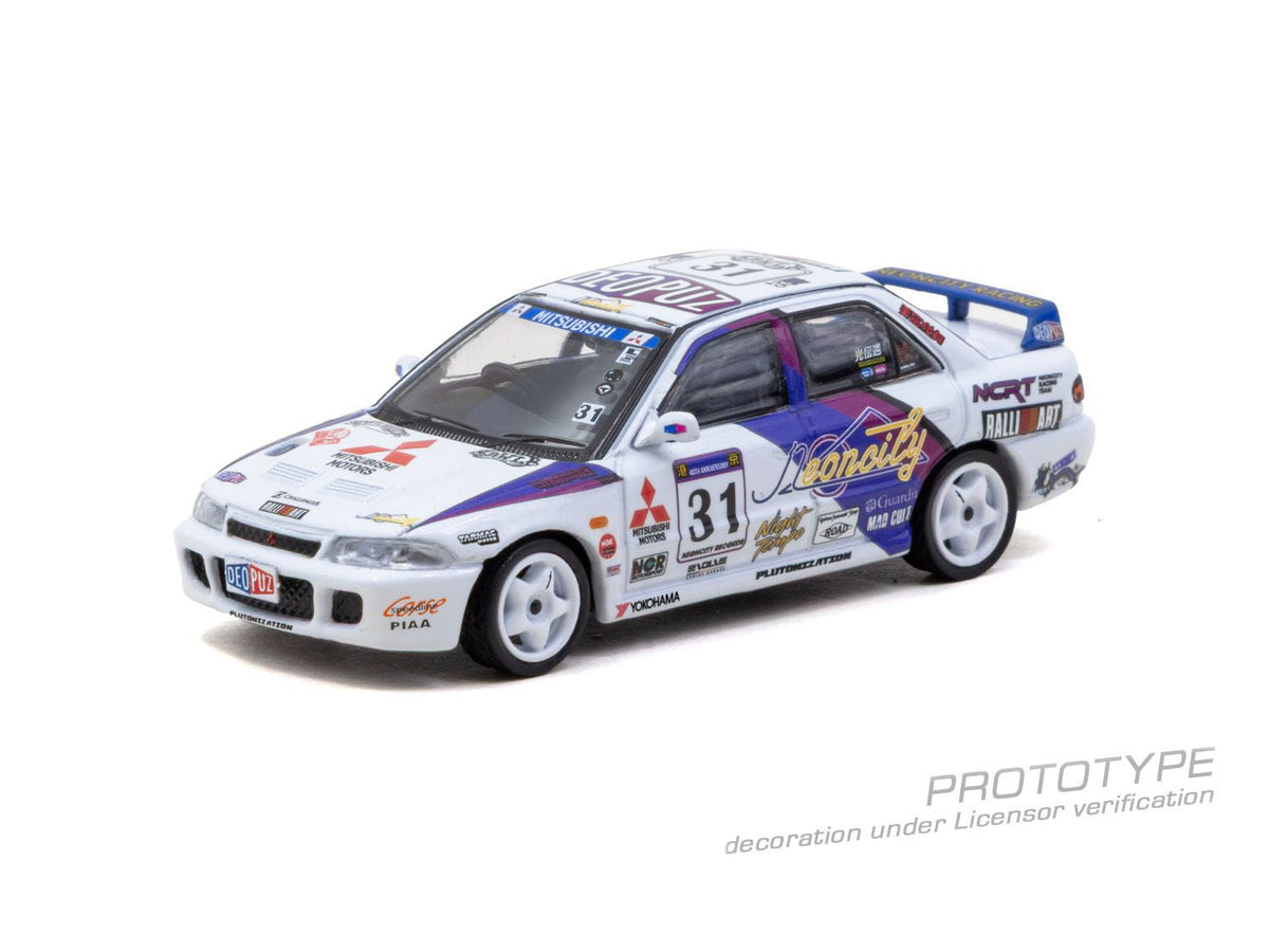 [Preorder] Tarmac Works 1:64 Mitsubishi Lancer Evolution Hong Kong Beijing Rally 2025 Global 64 T64G-048-25HKBR31-B