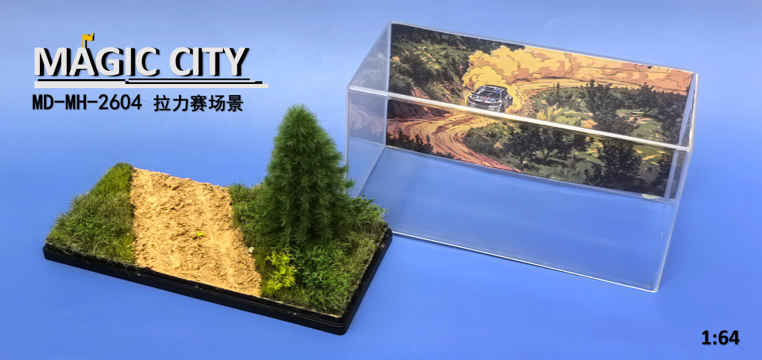 [Preorder] Magic City 1:64 Rally Diorama MD-MH-2604