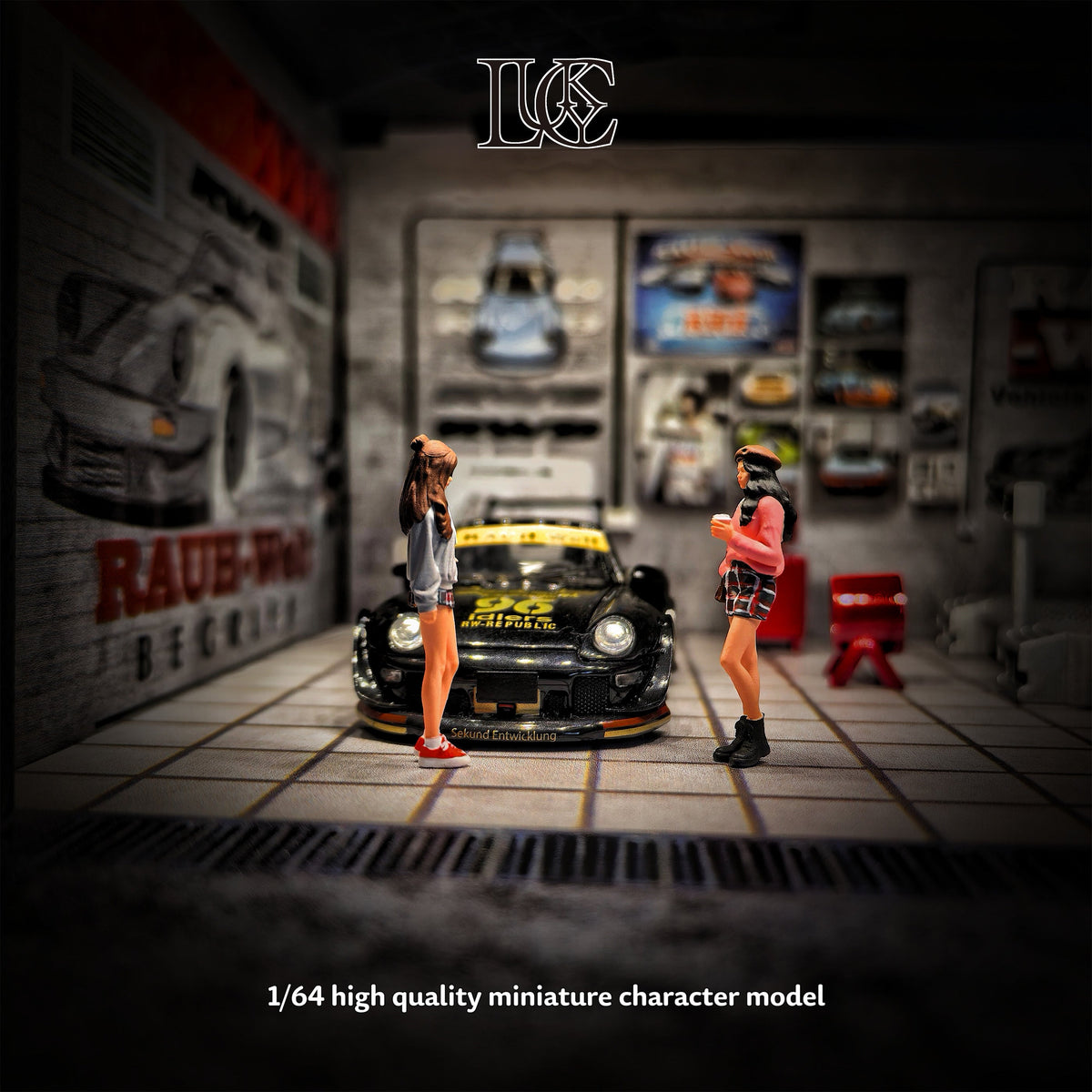 Lucky Studio 1:64 Showdown Sisters LK2026043008