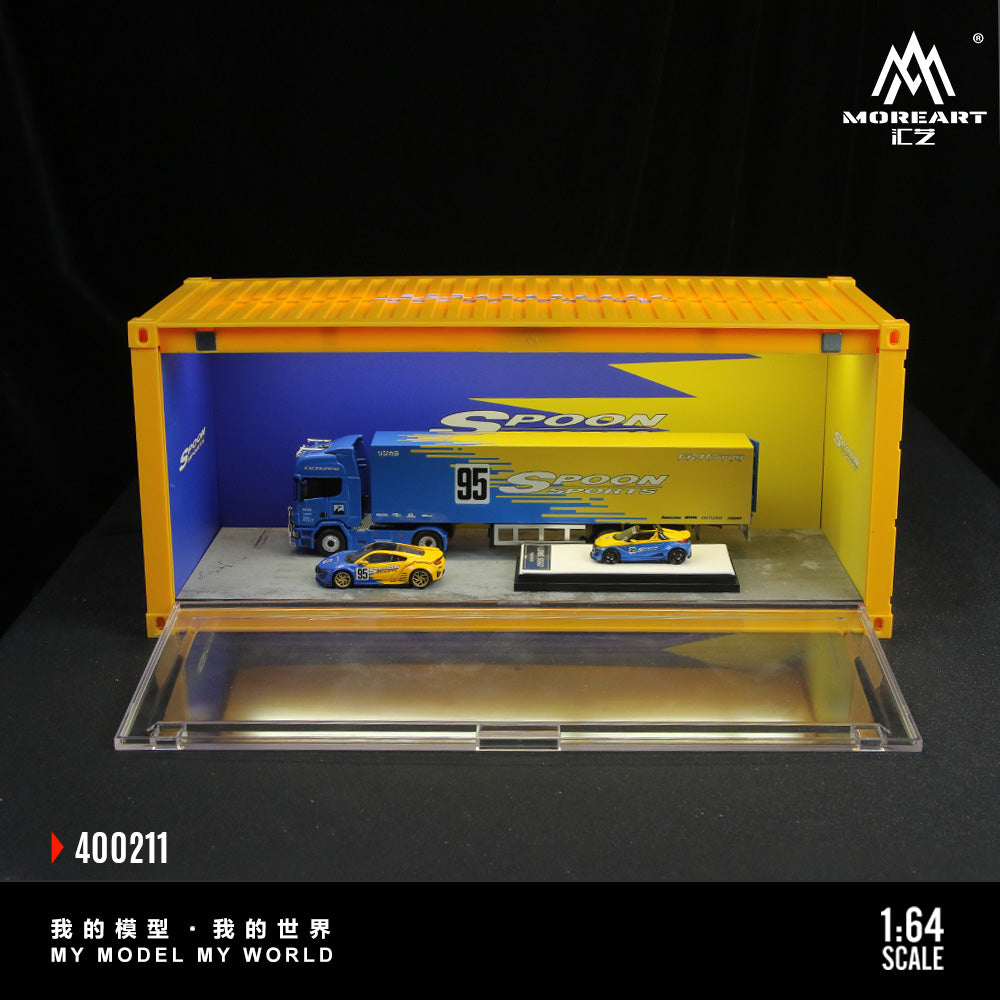 MoreArt 1:64 Coca Cola and Spoon Container Scenario MO400210/MO400211