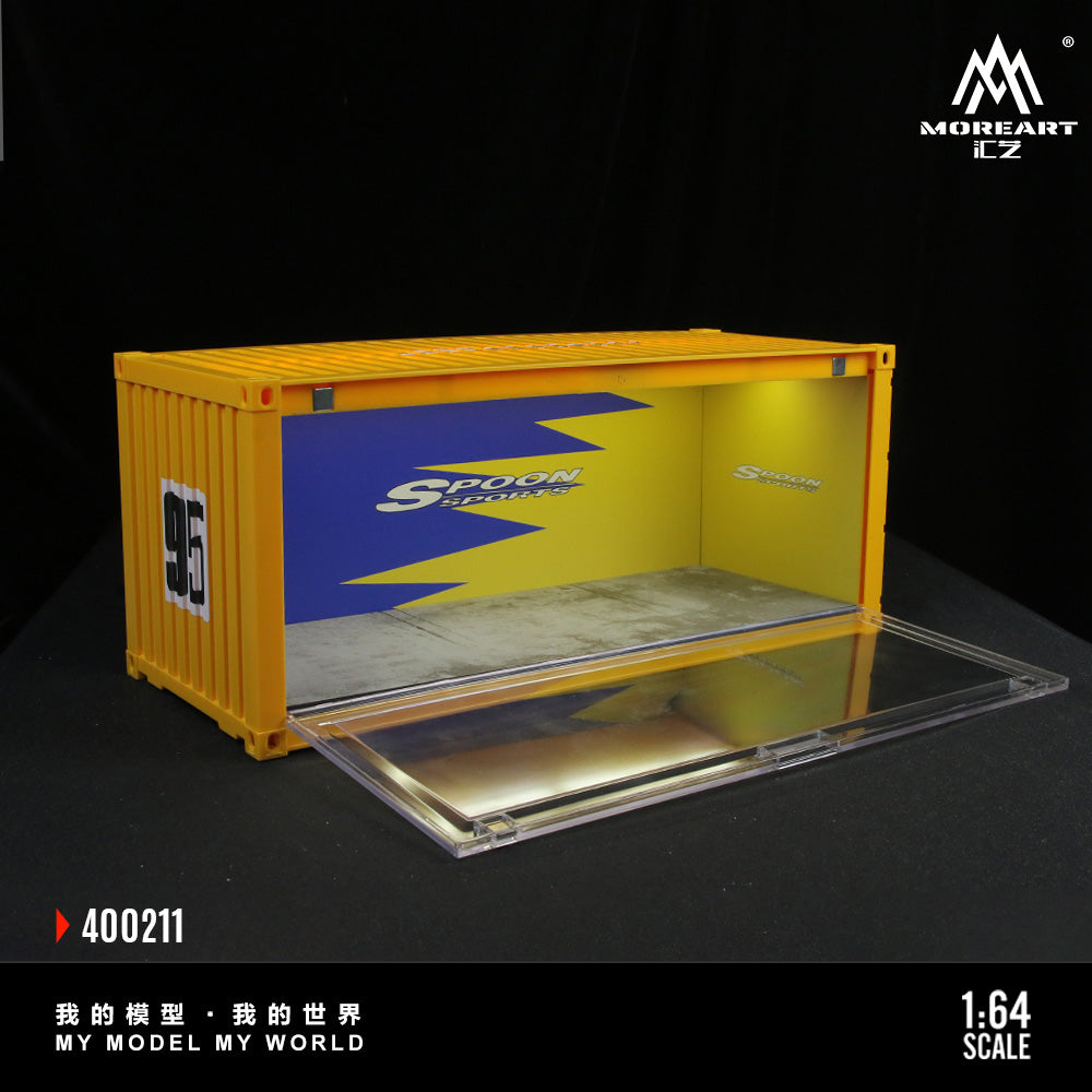 MoreArt 1:64 Coca Cola and Spoon Container Scenario MO400210/MO400211