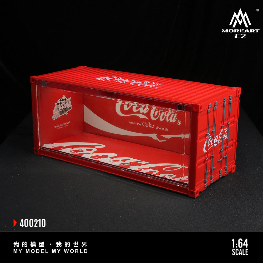 MoreArt 1:64 Coca Cola and Spoon Container Scenario MO400210/MO400211
