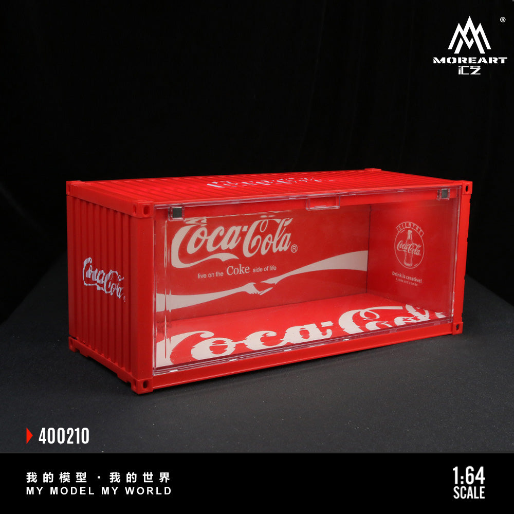 MoreArt 1:64 Coca Cola and Spoon Container Scenario MO400210/MO400211