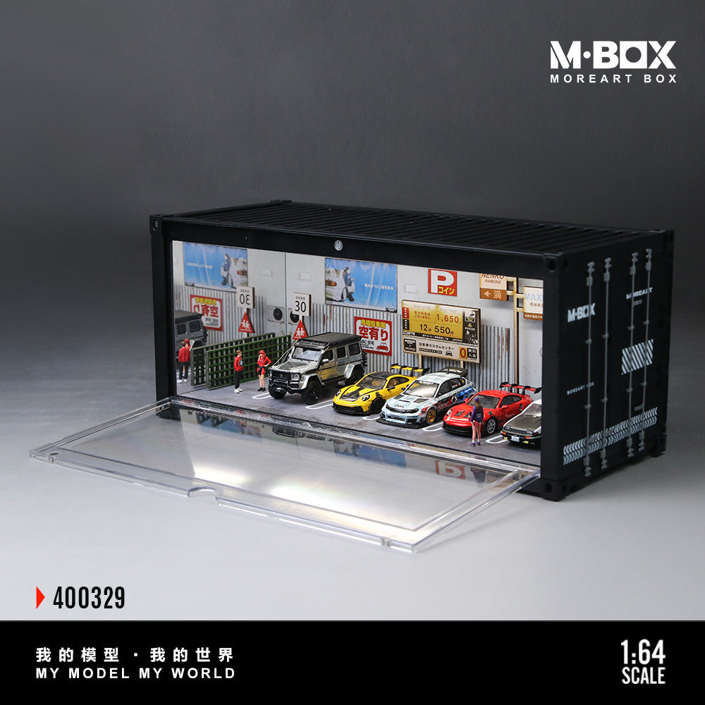 [Preorder] MBOX 1:64 CONTAINER MODEL STORAGE SCENE (2 Versions) MB400328/MB400329