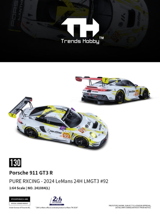 [Preorder] Trends Hobby 1:64 Porsche 911 GT3 R - LeMans 24H 2024 #92 241084(L)