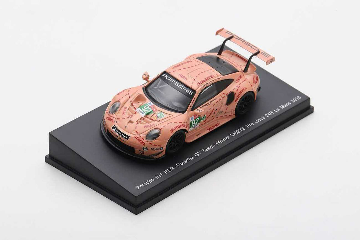 [Preorder] Spark 1:64 PORSCHE 911 RSR NO.92 Pink Pig Y122