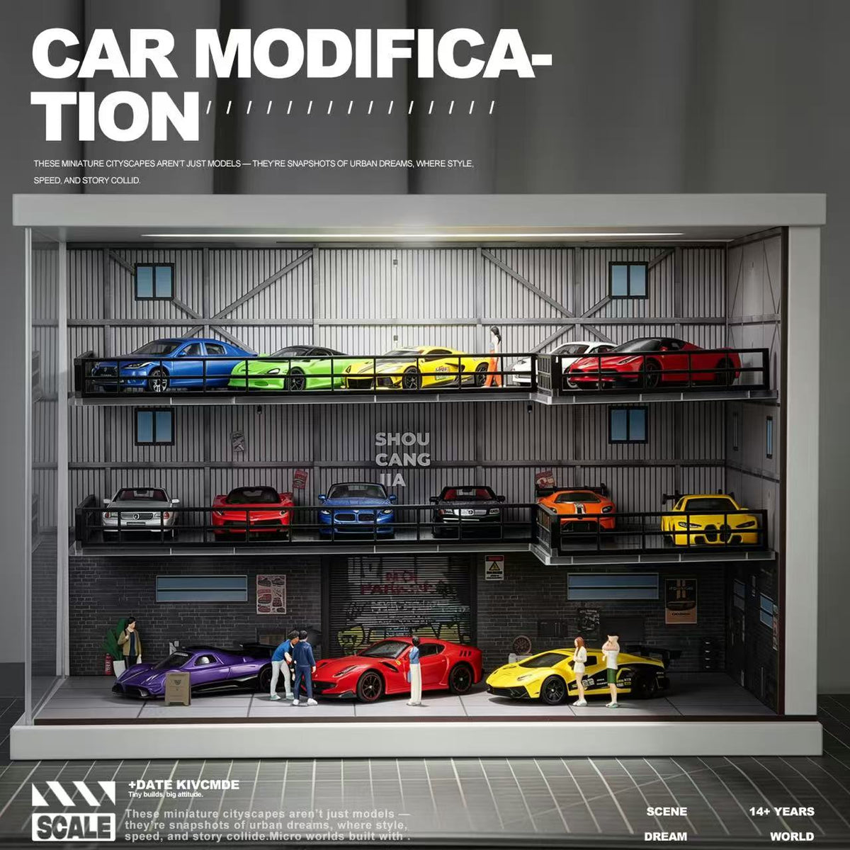[Preorder] SHOU CANG JIA 1:64 Industrial Warehouse SCJ-82069
